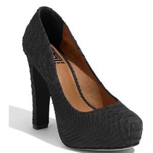 Pour La Victoire Irina II black rust snake pump